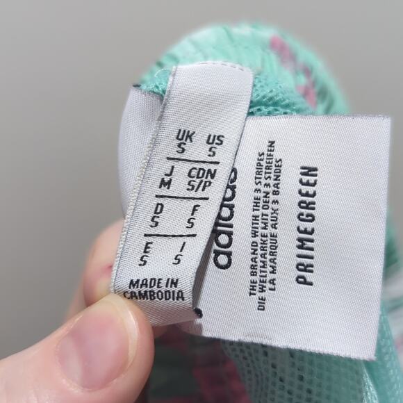 Adidas H48523 All Day I Dream About Tie-Dye Swim Shorts Men's Size S Primegreen - Picture 6 of 8